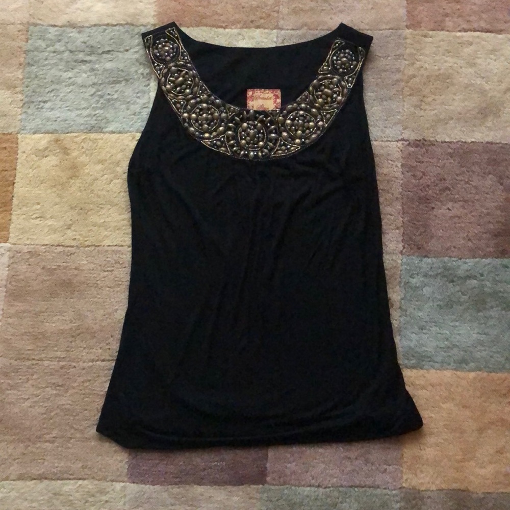 NWT Scarlet Skye Black Top Medium